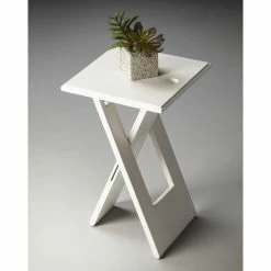 Cheapest 😀 Butler Specialty Square End Tables & Side Tables Butler Hammond Folding End Table 😀