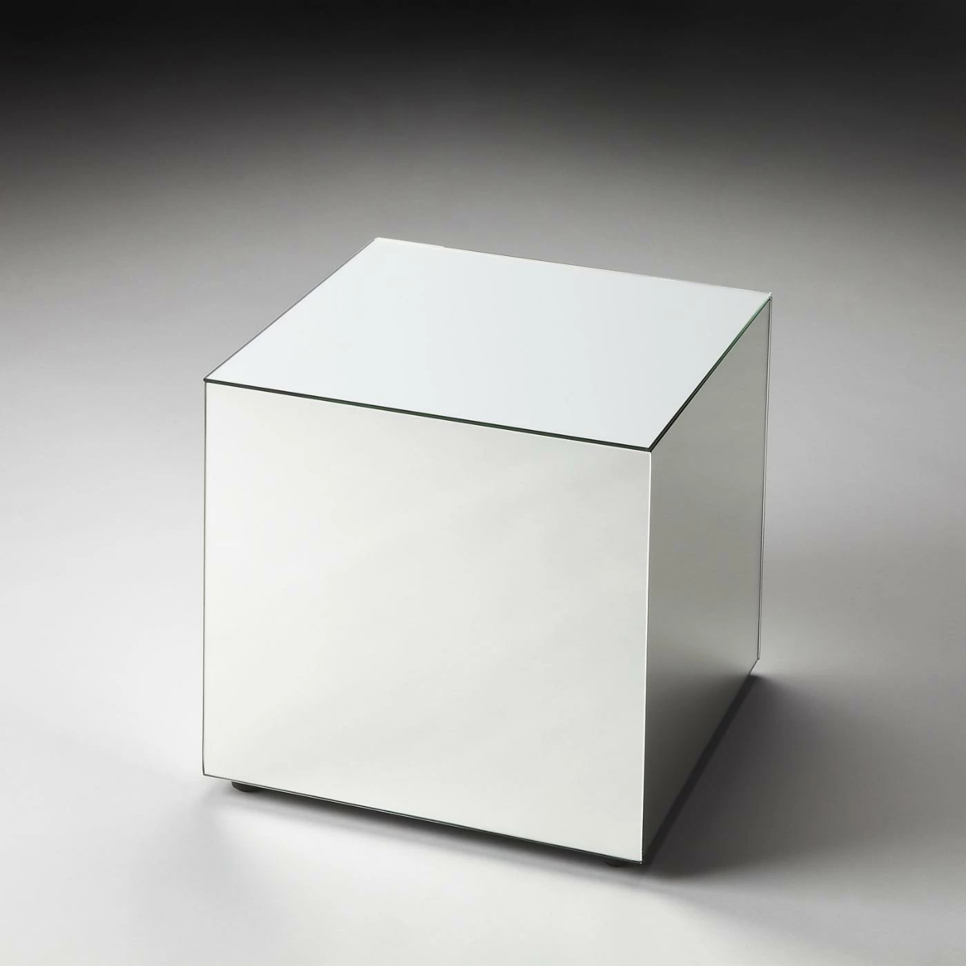 Cheapest β Butler Specialty Square End Tables & Side Tables Butler Emerson Mirrored Bunching Cube Table π