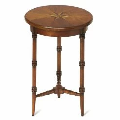 Hot Sale 🔥 Butler Specialty Round End Tables & Side Tables Butler Isla End Table With Star Design 😍