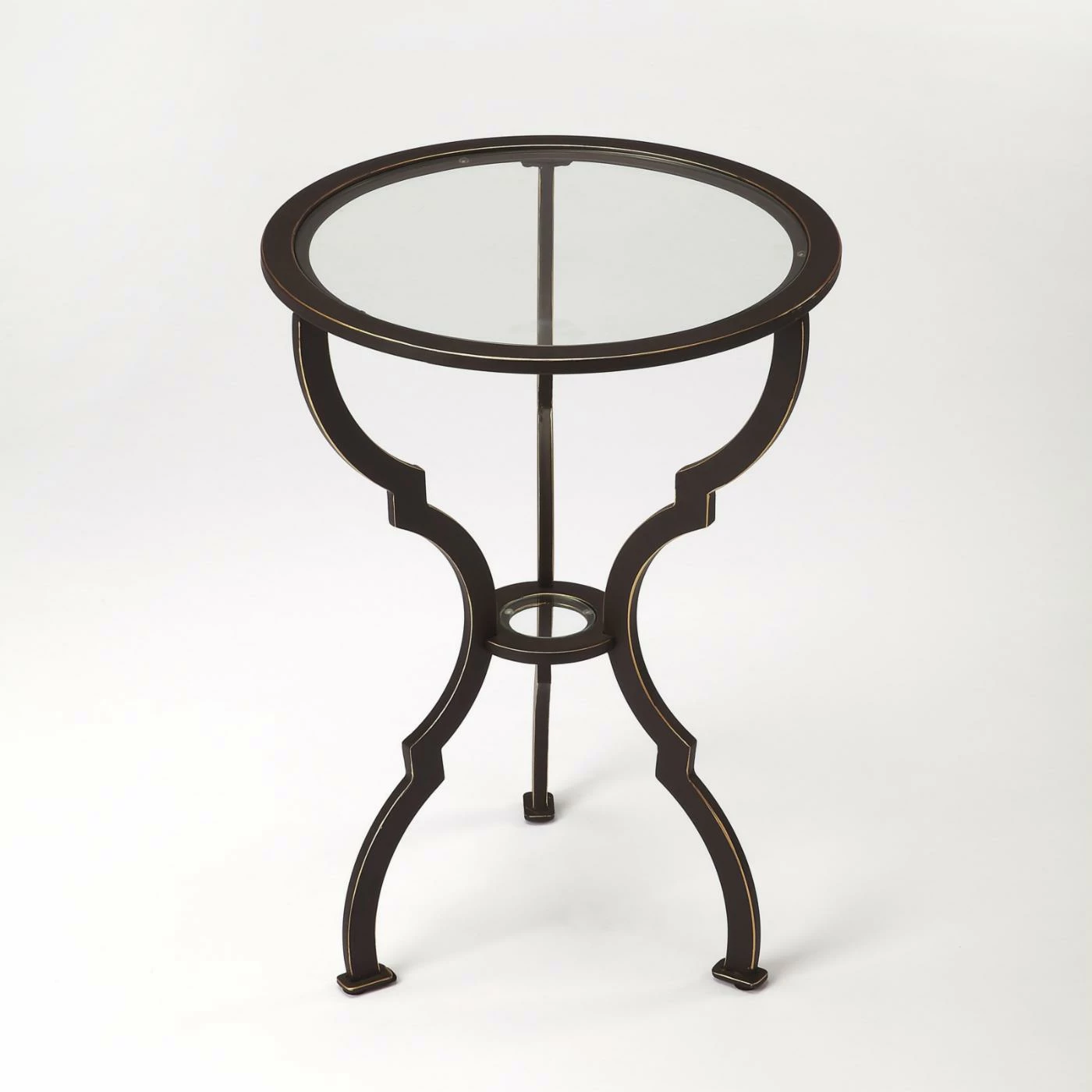 Buy π₯ Butler Specialty Round End Tables & Side Tables Butler Yvonne Metal End Table π