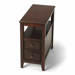 New ✔️ Butler Specialty Rectangle End Tables & Side Tables Butler Marcus Chairside Table With Drawers 👏