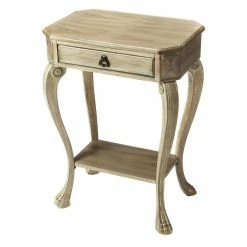 Buy 💯 Butler Specialty Rectangle End Tables & Side Tables Butler Channing Driftwood Console Table With Drawer 🔥