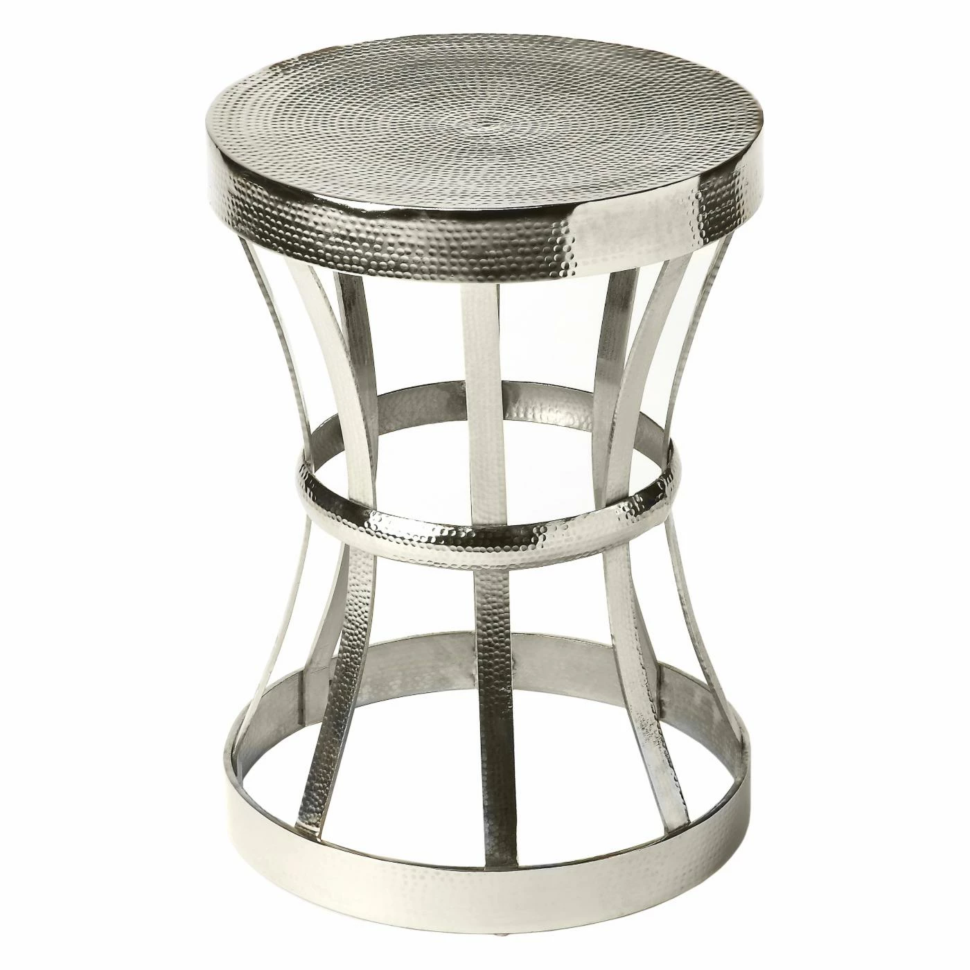Budget π Round End Tables & Side Tables Butler Specialty Broussard Industrial Chic End Table π€©