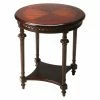 Cheap 🥰 Round End Tables & Side Tables Butler Specialty Hellinger Lamp Table 💯
