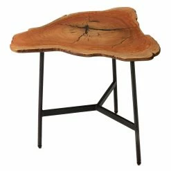 Best Pirce ๐ Other Shapes - End Tables & Side Tables Butler Specialty Ipswich Live Edge Accent Table ๐