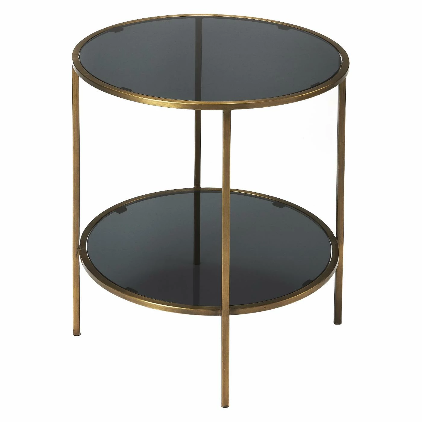 Best reviews of π Round End Tables & Side Tables Butler Specialty Roxanne End Table π