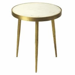 Best Sale 😀 Round End Tables & Side Tables Butler Specialty Triton Bunching Table ✔️