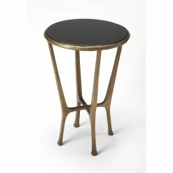 Cheap 😀 Butler Specialty Round End Tables & Side Tables Butler Switlania Marble Accent Table 🎁