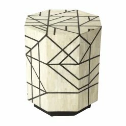 Best deal 🔔 Other Shapes - End Tables & Side Tables Butler Specialty Greta Bone Inlay Accent Table 😍