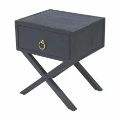 Wholesale 🤩 Rectangle End Tables & Side Tables Butler Specialty Lark Cross Leg End Table 🤩