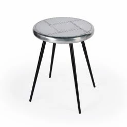 Hot Sale 🎁 Butler Specialty Round End Tables & Side Tables Butler Yeager Metal Aviator Accent Table 🔥