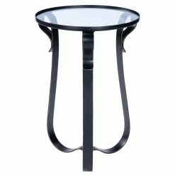 Best reviews of 🎁 Butler Specialty Round End Tables & Side Tables Butler Oddrya Metal And Glass End Table ⌛