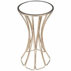 Top 10 🎁 Butler Specialty Round End Tables & Side Tables Butler Faruh Metal And Mirror End Table 🥰