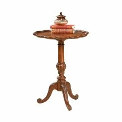 Best deal 🛒 Butler Specialty Other Shapes - End Tables & Side Tables Butler Cherry Scalloped Top Plant Stand 🛒