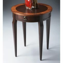 Best deal ✔️ Butler Specialty Round End Tables & Side Tables Butler Side Table - Cherry-nouveau 🛒