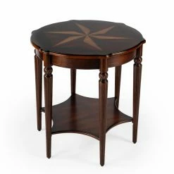 Hot Sale 🤩 Butler Specialty Round End Tables & Side Tables Butler Bainbridge Side Table - Cherry ⭐