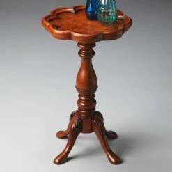 Best Pirce 👏 Butler Specialty Other Shapes - End Tables & Side Tables Butler Whitman Scalloped Edge Accent Table 🧨