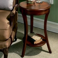 Wholesale 🧨 Butler Specialty Round End Tables & Side Tables Butler Table 26H In. - Cherry ⌛