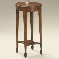 Best reviews of ⌛ Butler Specialty Oval End Tables & Side Tables Butler Accent Table 15W In. - Cherry 🛒