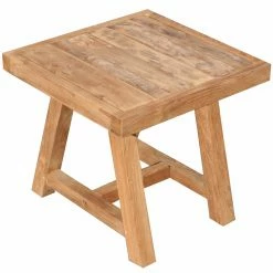 Flash Sale 🎁 Square End Tables & Side Tables Chic Teak Recycled Teak End Table ❤️