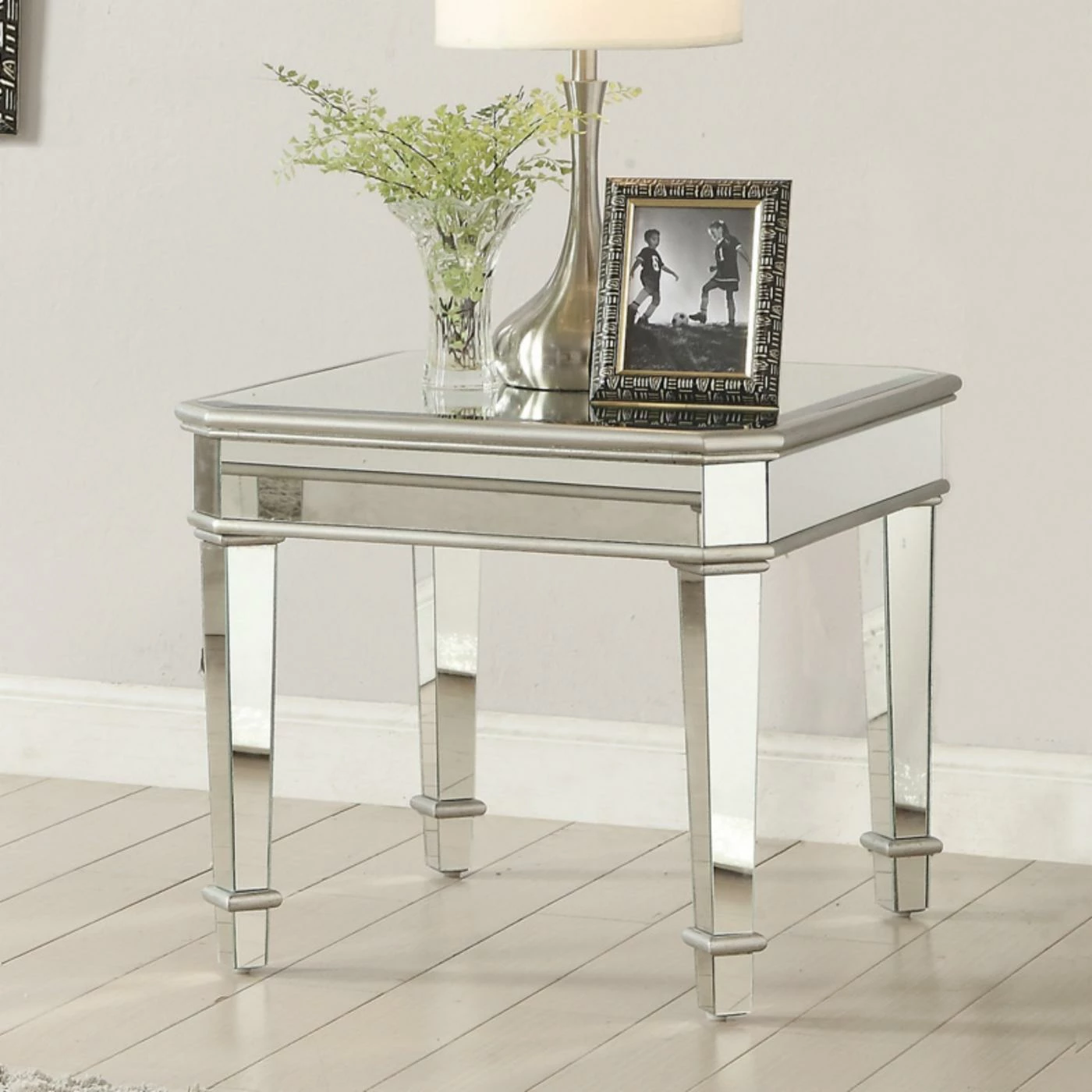Buy π Rectangle End Tables & Side Tables Coaster Furniture Mirrored End Table β
