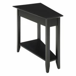 Flash Sale 🌟 Other Shapes - End Tables & Side Tables Convenience Concepts American Heritage Wedge End Table 🤩