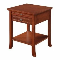 Wholesale ๐ Square End Tables & Side Tables Convenience Concepts American Heritage Logan Square End Table ๐