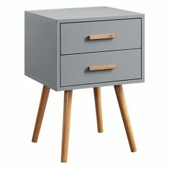 Cheap 😀 Square End Tables & Side Tables Convenience Concepts Oslo 2 Drawer End Table 🥰