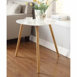 Cheapest 🛒 Other Shapes - End Tables & Side Tables Convenience Concepts Oslo End Table 🌟
