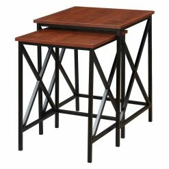 Budget โ Square End Tables & Side Tables Convenience Concepts Tucson Nesting End Tables โจ
