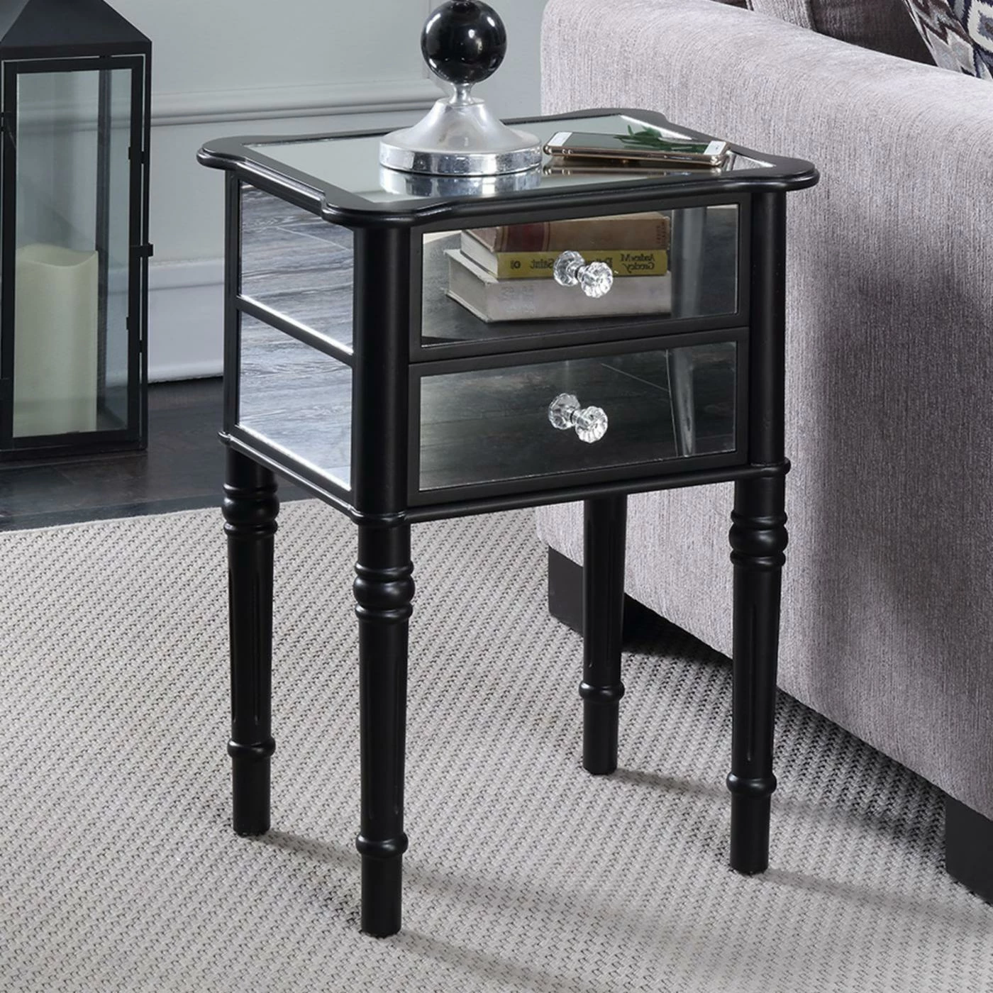 Hot Sale ๐ Square End Tables & Side Tables Convenience Concepts Gold Coast Mayfair End Table ๐ฅ