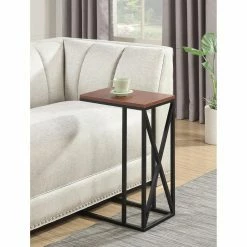 Deals 👏 Rectangle End Tables & Side Tables Convenience Concepts Tucson C Shape End Table 🔔