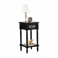Wholesale 🧨 Square End Tables & Side Tables Convenience Concepts French Country Khloe Deluxe Accent Table ❤️