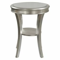 Wholesale 👏 Round End Tables & Side Tables Coast To Coast Mirror Top Accent Table 🎉