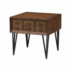 Buy โจ Square End Tables & Side Tables Coast To Coast Oxford One Drawer End Table ๐