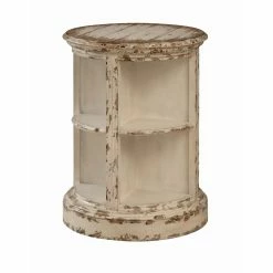Coupon ❤️ Coast To Coast Imports, LLC Round End Tables & Side Tables Coast To Coast Imports Slipper 2 Shelf Round End Table 😉