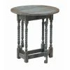 Buy 🌟 Coast To Coast Imports, LLC Round End Tables & Side Tables Coast To Coast Imports Roxanne Drop Leaf Accent Table ✨