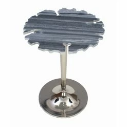 New 😀 Coast To Coast Imports, LLC Round End Tables & Side Tables Coast To Coast Imports Abstract Accent Table 😉