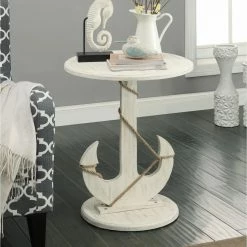 Budget ๐ Round End Tables & Side Tables Coast To Coast Sanibel Round End Table ๐