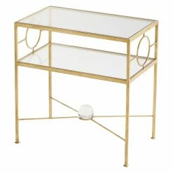 Best reviews of ❤️ Rectangle End Tables & Side Tables Cyan Design Auric Orbit Table ⭐