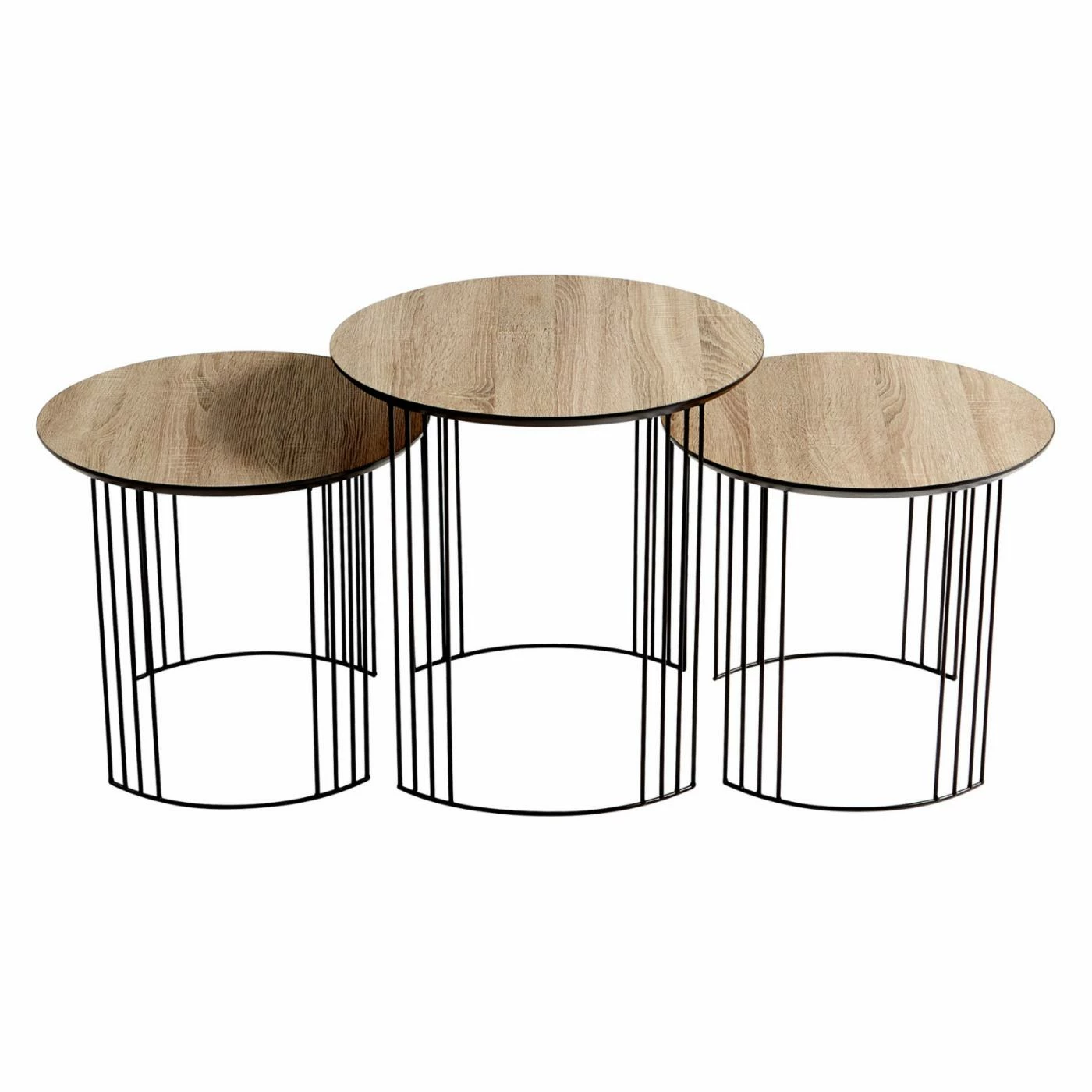 Cheap ✨ Round End Tables & Side Tables Cyan Design Electric Moon Nesting Tables 🎉