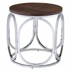 Discount 😍 Round End Tables & Side Tables Picket House Furnishings Jayme Round End Table 💯