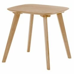 Flash Sale ⭐ Square End Tables & Side Tables HN Home Adler Mid-Century Modern End Table 🤩