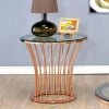 Brand new 🛒 Round End Tables & Side Tables Furniture Of America Roselyn Flared Bar End Table 😉