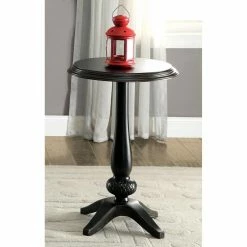 Discount 👏 Round End Tables & Side Tables Furniture Of America Thistle Vintage Round Side Table 🔔