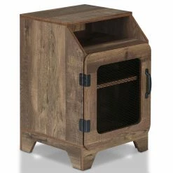 Top 10 ⭐ Rectangle End Tables & Side Tables Furniture Of America Tuscarora End Table ✔️