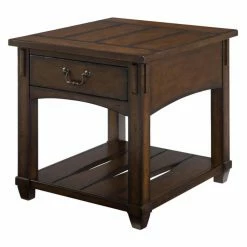 Best Pirce 🥰 Rectangle End Tables & Side Tables Hammary Tacoma Rectangular Drawer End Table 🤩
