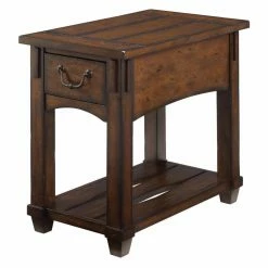 Promo 👏 Rectangle End Tables & Side Tables Hammary Tacoma Rectangular Chairside Table ❤️