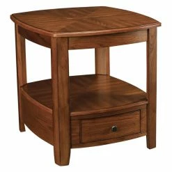 Budget ✔️ Rectangle End Tables & Side Tables Hammary Primo Rectangular Drawer End Table ✔️