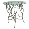 Promo 👍 Round End Tables & Side Tables Hammary Twig Glass End Table ✔️